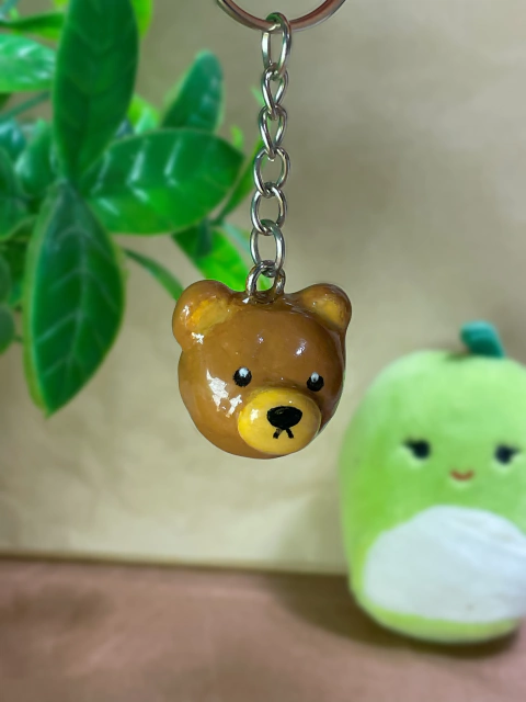 Llavero de Cabecita de Oso - comprar en línea