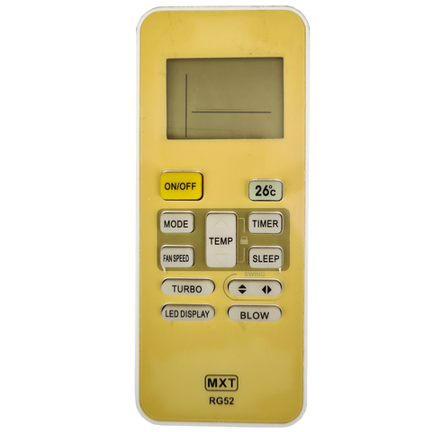 Controle Remoto Para Ar condicionado RG52 CO1301