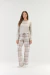 PIJAMA FEMININO MANGA LONGA COM CALÇA - FAMÍLIA XADREZ