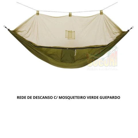 REDE DE DESCANSO C/ MOSQUETEIRO VERDE GUEPARDO - comprar online
