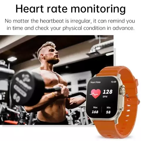 Novo Smartwatch Laxasfit 2025 Função de Rastreamento Bluetooth