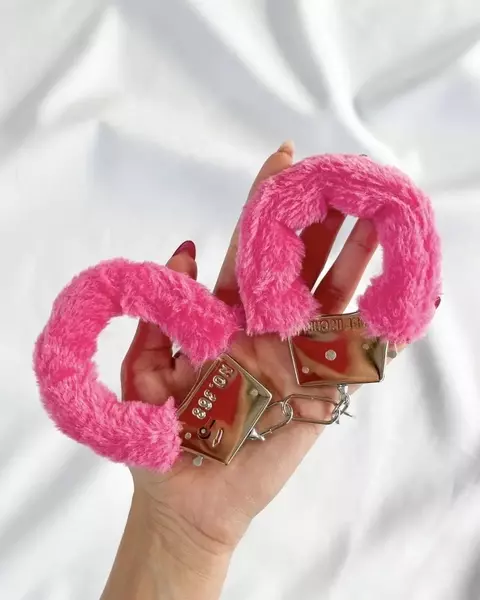 Algema De Pelúcia Rosa - comprar online