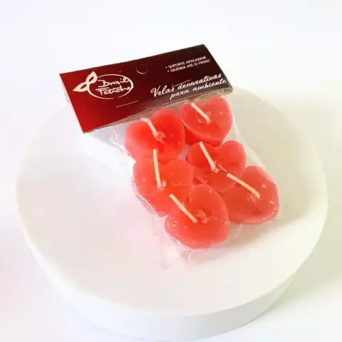 Velas Decorativas Coração - comprar online