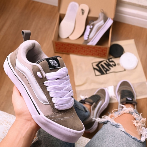 KNU SKOOL - CINZA/BEGE