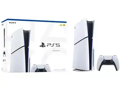 PlayStation 5 Disk Slim 2025 1TB 1 Controle Branco Sony Mídia Física
