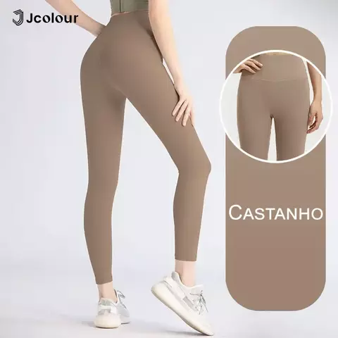 Calça Feminina Slim de Cintura Alta – Controle de Barriga e Leggings