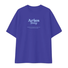 Imagen de REMERA OVERSIZE - BABY -ARIES (Frase 1)