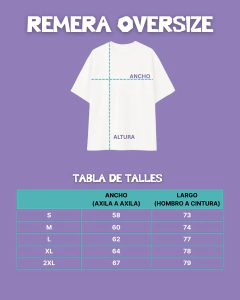 REMERA OVERSIZE - LEO - (Iconografía) - Bangu Tienda 