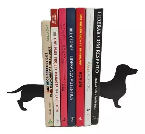 Bibliocanto Em L Suporte Apoio Livro Game Dvd Aparador Cor Cachorro - preto