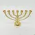 Menorah Candelabro Judaico - 27 Centímetros / Dourado - loja online