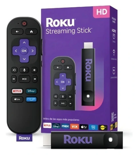 tv box roku Streaming Tv Hd Convertir Tv En Smart Negro Estándar D$
