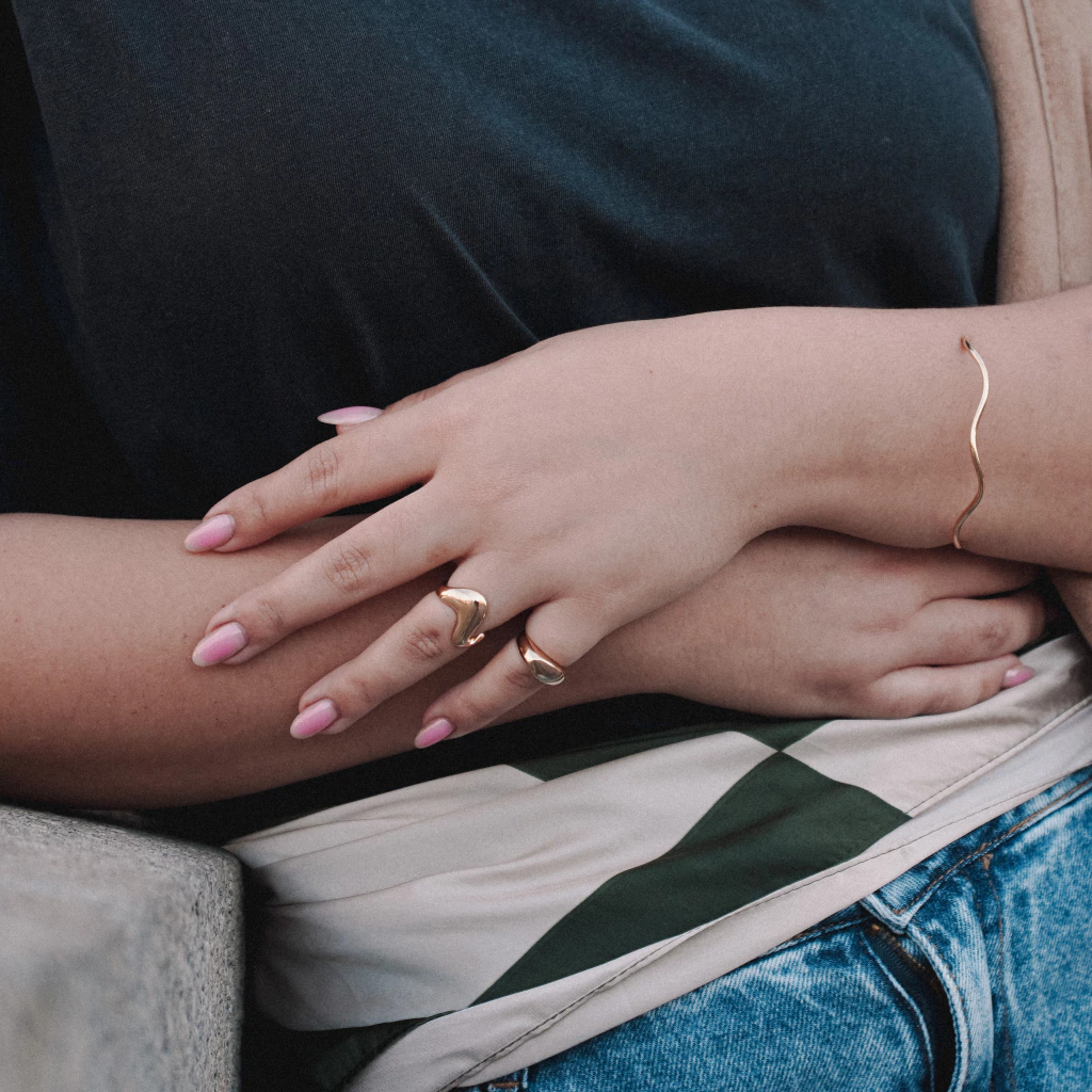 Anel Liso Mindinho Ouro