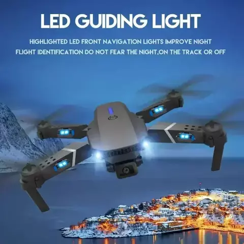 2024 novo e88 pro wifi fpv drone grande angular hd 4k 1080p câmera altura segur