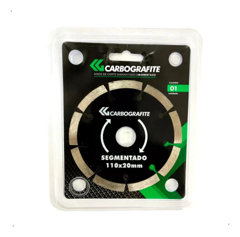 Disco De Corte Diamantado Segmentado 110mm - Carbografite