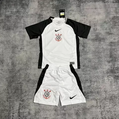 Kit Infantil Corinthians I 2025/26 Conjunto Unissex - comprar online