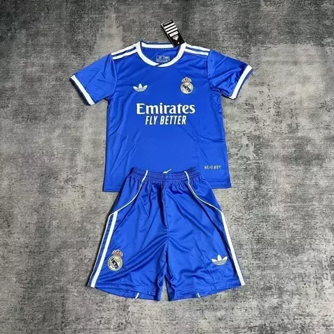 Kit Infantil Real Madrid III 2025/26 Conjunto Unissex - comprar online