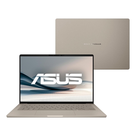 NOTEBOOK ASUS ZENBOOK A14 OLED UX3407QA-QD391W SNAPDRAGON X1 26 100 32GB RAM 1TB SSD WINDOWS 11 HOME TELA 14 FHD BEGE - comprar online