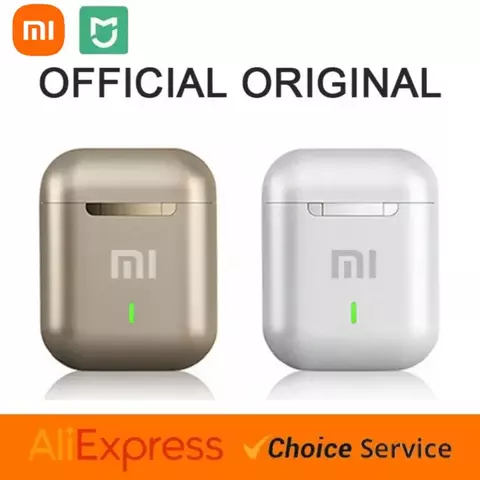 XIAOMI-J18 TWS Auscultadores sem fios Bluetooth com microfone, auriculares origi