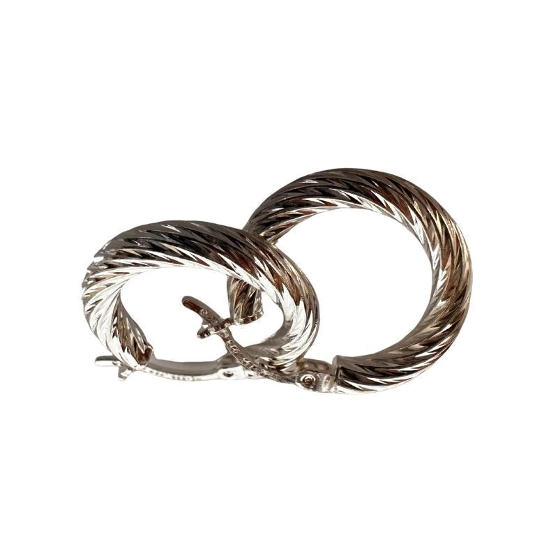 Arracadas torcidas 1.5 cm