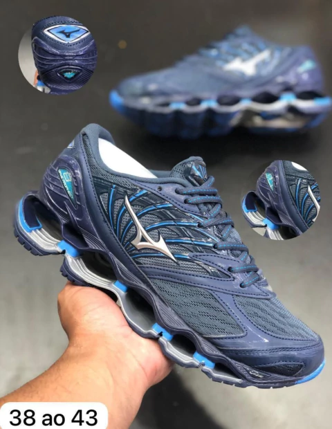 Mizuno prophecy 8 azul marinho - comprar online