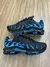 Air max tn - preto/universitário azul - comprar online