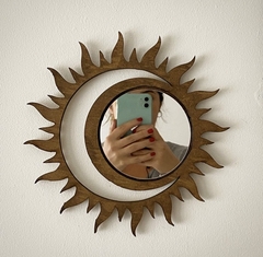 Sol e Lua com espelho