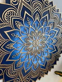 Mandala Azul Serenidade - comprar online