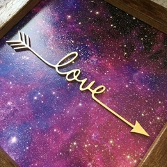 Quadro Love Universo - Violeta - comprar online