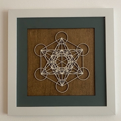 Quadro Cubo de Metatron na internet