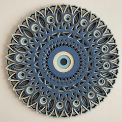 Mandala Olho Grego 3D