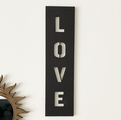 Placa Love