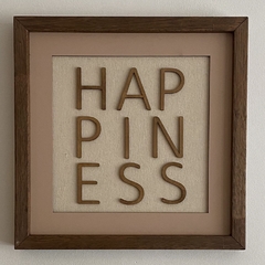Quadro Hapiness - comprar online
