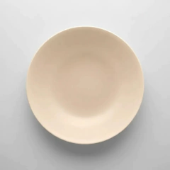 Plato Hondo Color Merengue 20 cm Ceramica Oxford Unni - comprar online