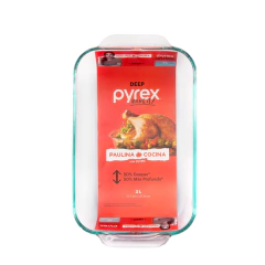 Fuente Rectangular Pyrex Deep 3L – Paulina Cocina en internet