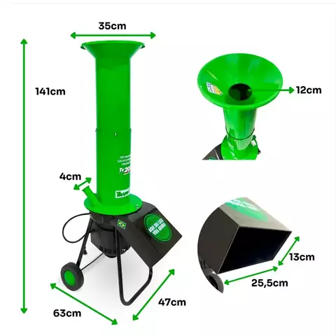 Triturador TR-200 1.5CV