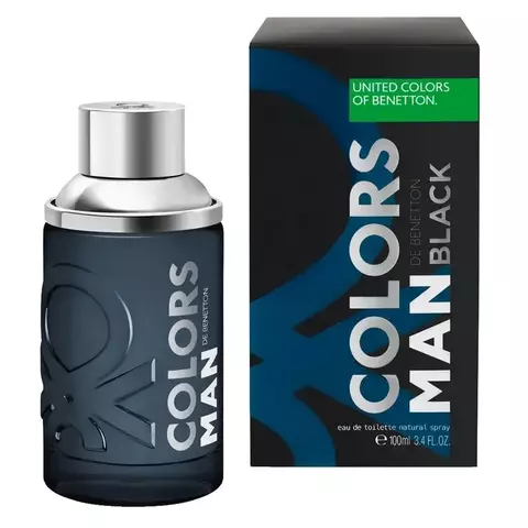 Perfume Masculino Benetton Colors Man Black Eau De Toilette 100ml