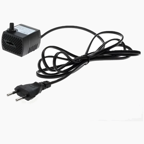 Bomba Submersa 220V 2.5W 160L/h com Regulagem para Aquário e Fontes