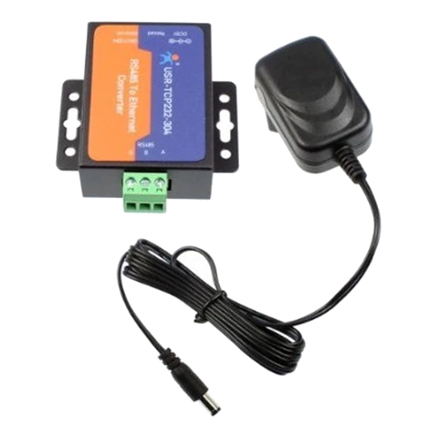 Conversor RS485 para Ethernet USR-TCP232-304 com Suporte TCP/IP e DHCP