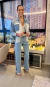 JAQUETA JEANS BICOLOR ANNA TORQUATO - vfstoremultimarcas