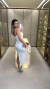 VESTIDO SHINE OFF-WHITE na internet