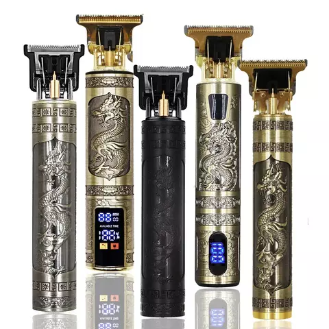 Máquina de cortar cabelo e barbear T9