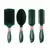 Escova Paddle Profissional – Verde com Detalhes Dourados - loja online