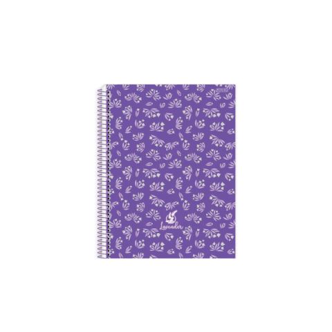 CADERNO UNIVERSITÁRIO 1 MATÉRIA LAVENDER - Papelaria Giga