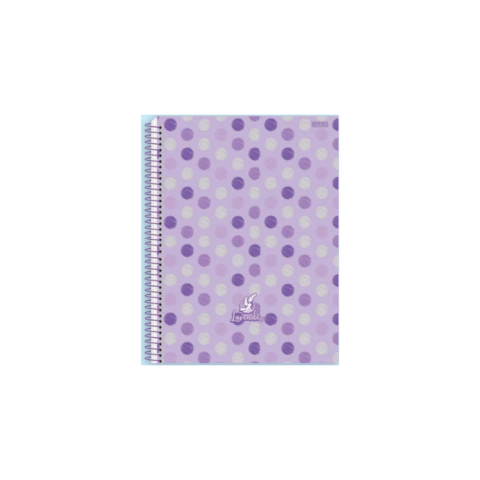 CADERNO UNIVERSITÁRIO 1 MATÉRIA LAVENDER na internet