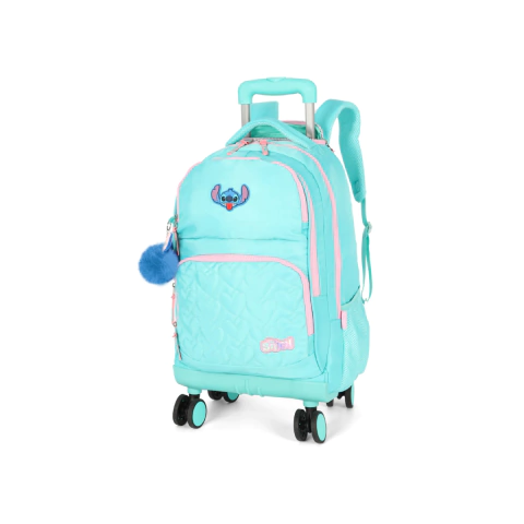 MOCHILA STITCH COM RODAS COSTAS PREMIUM DISNEY - LUXCEL - comprar online