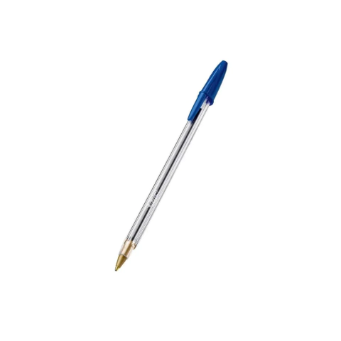 CAIXA CANETAS BIC CRISTAL DURA MAIS - PONTA ESFEROGRÁFICA MÉDIA DE 1.0MM. ESCRITA MACIA - Papelaria Giga