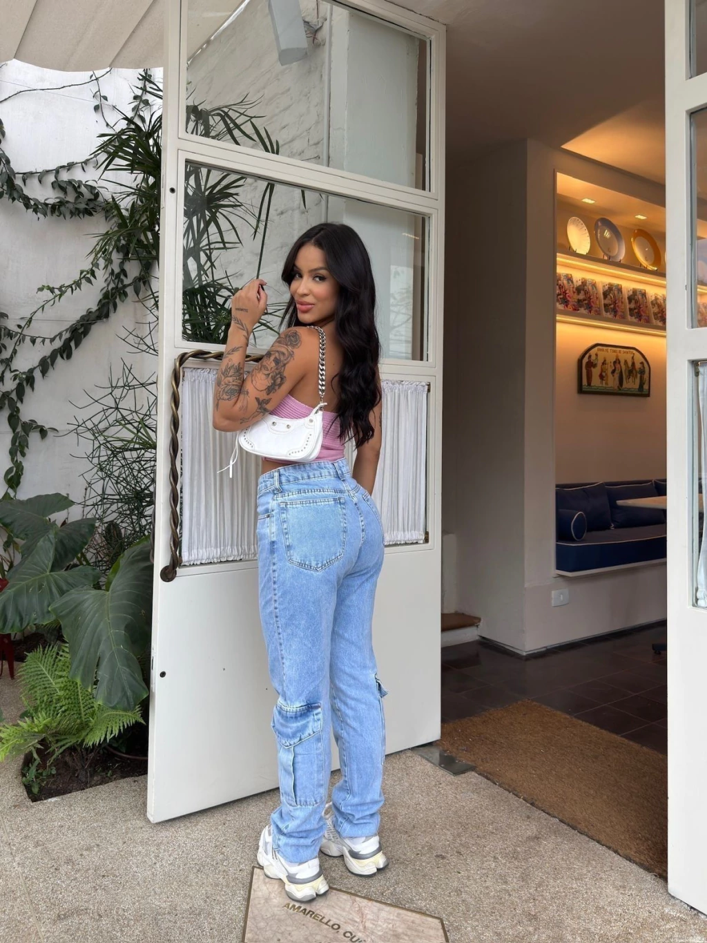 Calça Mom Bless