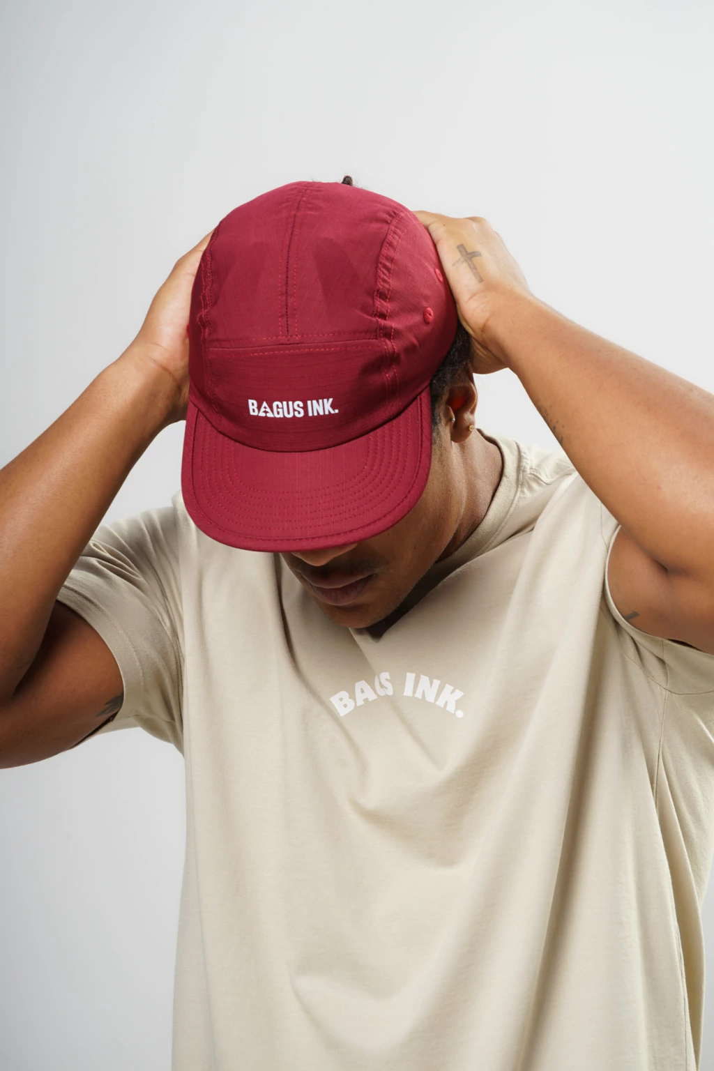 Boné Bagus Ink (Bordo)