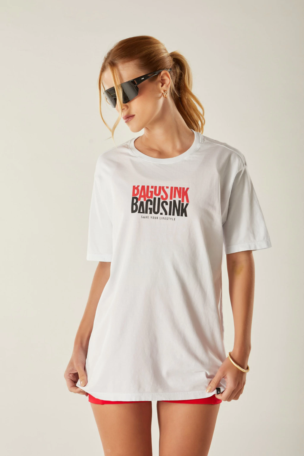 Camiseta Solids - Bagus Bagus (Branca)