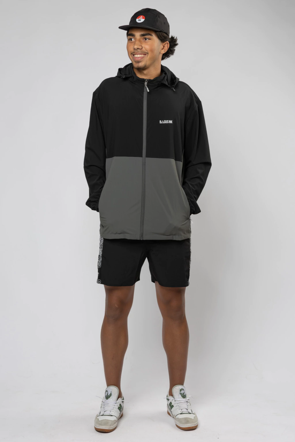 Windbreaker Soft Masculino Bagus Ink (Preto)